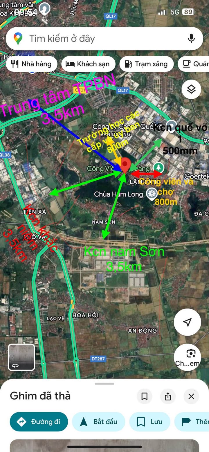 Đất thổ cư Phường Vân Dương Bắc Ninh 74m² giá 1.7 tỷ - Cơ hội đầu tư lý tưởng!