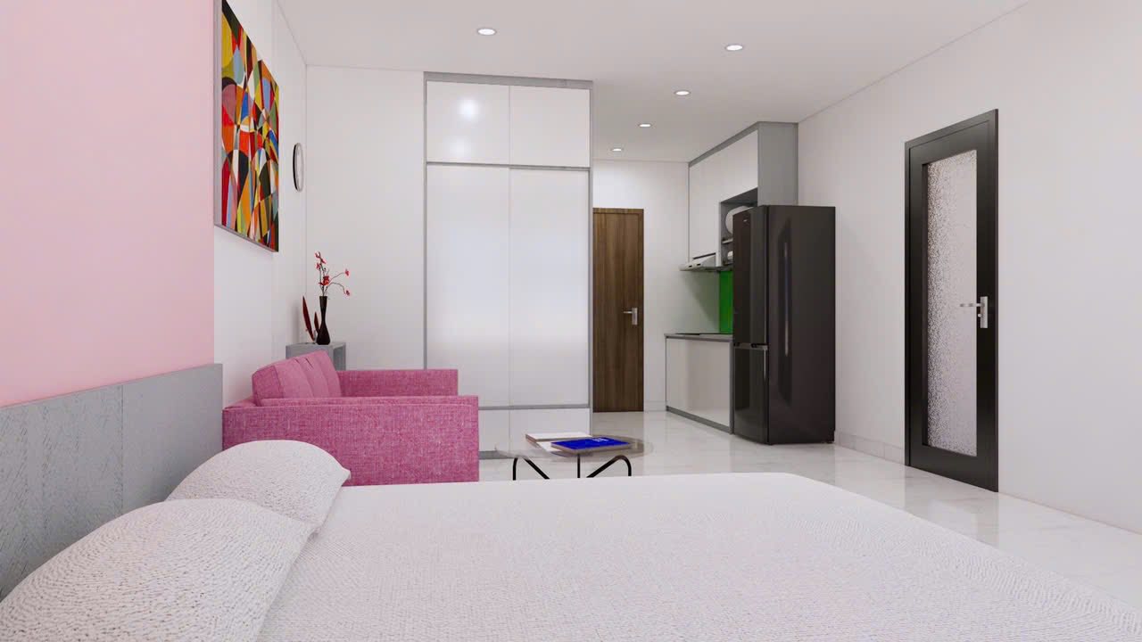 Căn hộ Tropical Thủ Đức 30m² giá 6 triệu - Full nội thất, tầng cao thoáng mát!