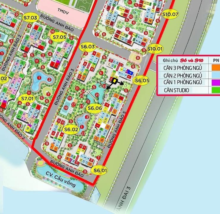 Căn hộ Vinhomes Central Park 69m² giá 4 tỷ - View hồ bơi tuyệt đẹp!