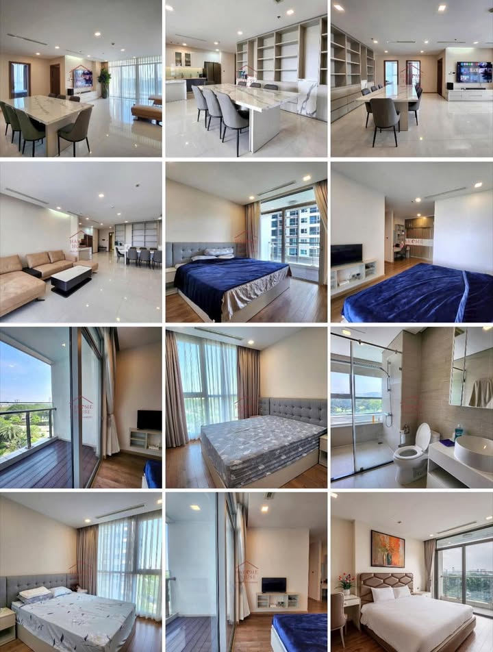 Căn hộ Park 3 Bình Thạnh 188m² giá 90 triệu - Full nội thất sang trọng!