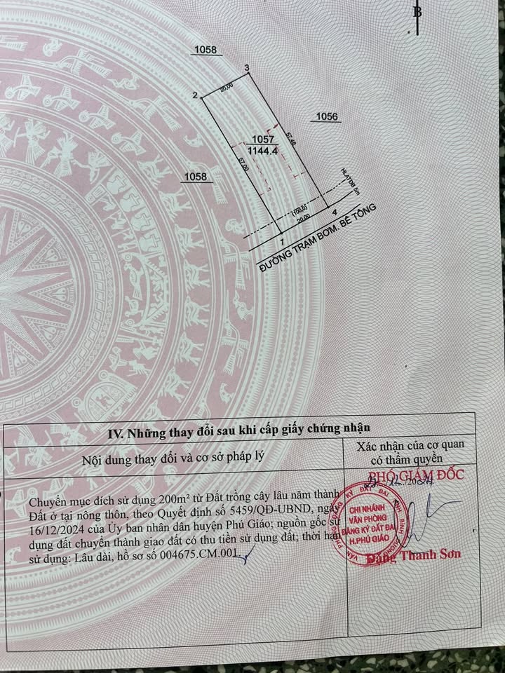 Đất thổ cư 200m² tại Phước Thành, Tân Uyên chỉ 2 tỷ - Cơ hội đầu tư lý tưởng!