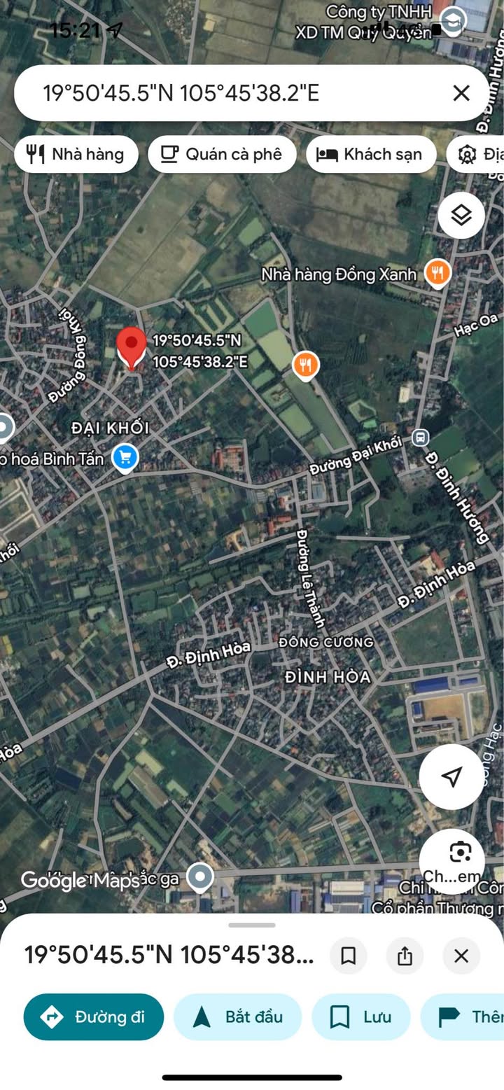 Lô đất Đông Cương 75m² giá 1.5 tỷ - Cơ hội đầu tư không thể bỏ lỡ!