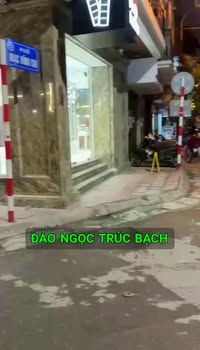 Nhà phố Trúc Bạch, Ba Đình, 100m² giá thỏa thuận - Lô góc VIEW Hồ tuyệt đẹp!