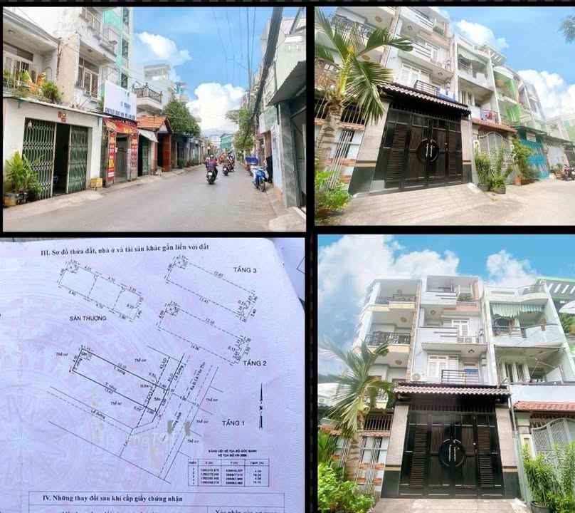 Nhà phố Lê Văn Thọ, Gò Vấp 64m² giá 7.5 tỷ - Vị trí kinh doanh lý tưởng!