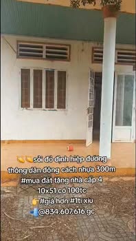 Đất nền Định Hiệp Dầu Tiếng 510m² giá 1.1 tỷ - Tặng nhà cấp 4!