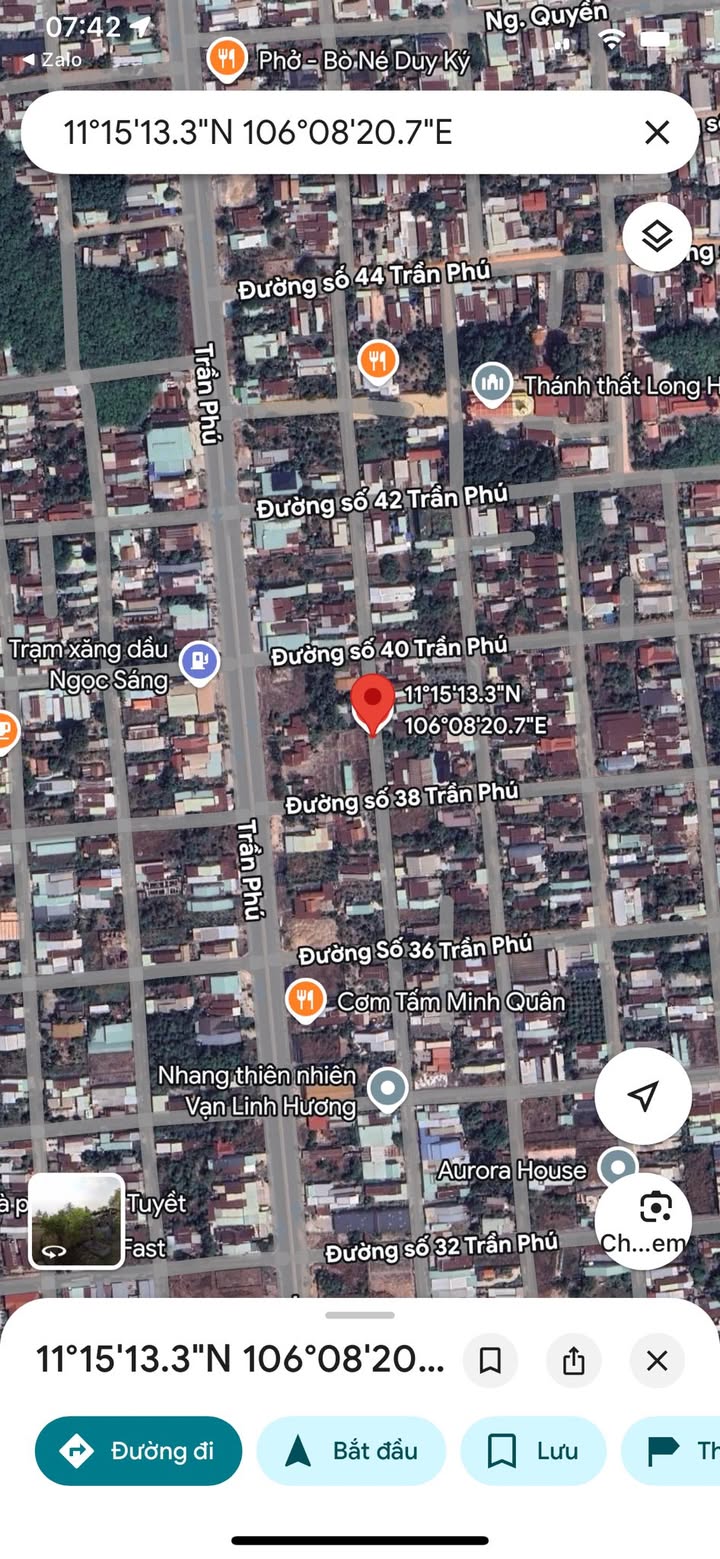 Đất Hẻm 40 Trần Phú, Hòa Thành, Tây Ninh 285m² - Giá Thỏa Thuận Hấp Dẫn!