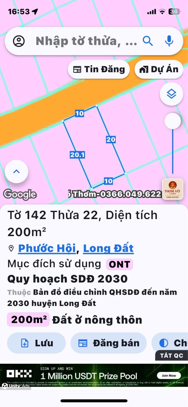 Đất thổ cư Lộc An 200m² giá 2.65 tỷ - Gần biển và tiện ích đầy đủ!