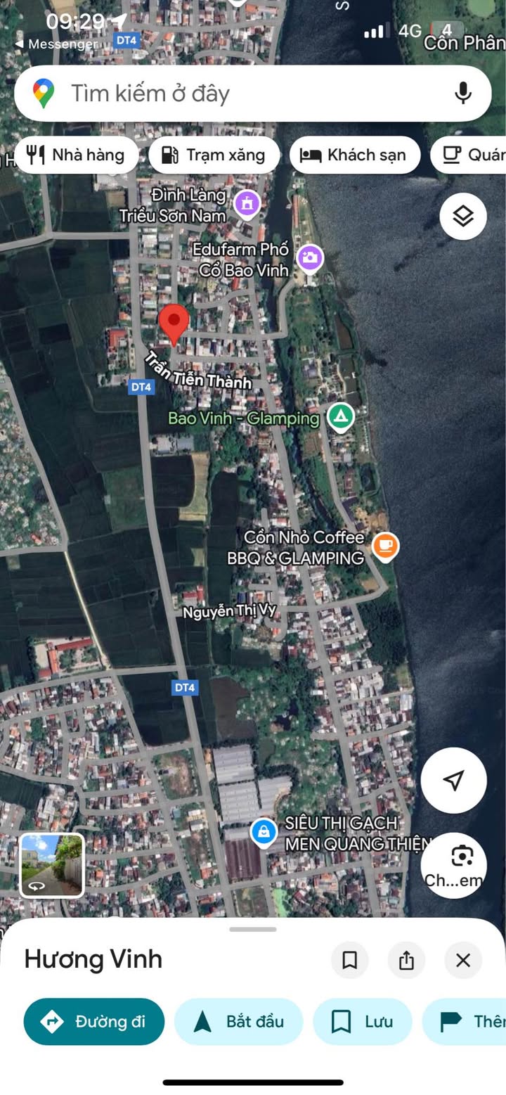 Đất mặt tiền Phường Hương Vinh, TP Huế 103,4m² giá 1,75 tỷ - Đầu tư sinh lời ngay!