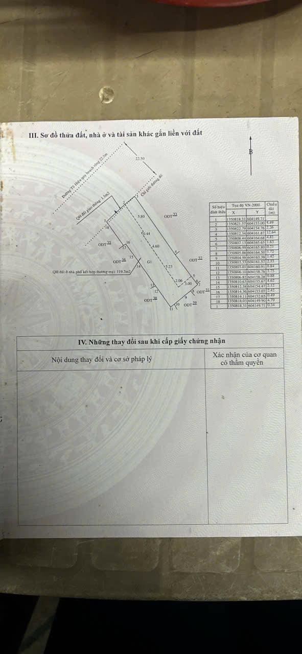 Bán đất tặng Nhà Mặt Tiền Tô Hiệu 120m² giá 16.8 tỷ - Cơ hội đầu tư hấp dẫn!