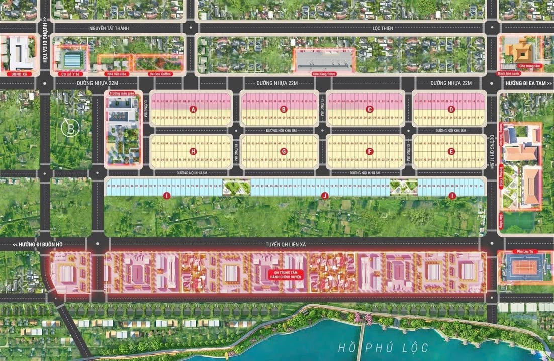 Đất nền Phú Lộc, Krông Năng 132m² giá 1.1 tỷ - Bán gấp chính chủ!