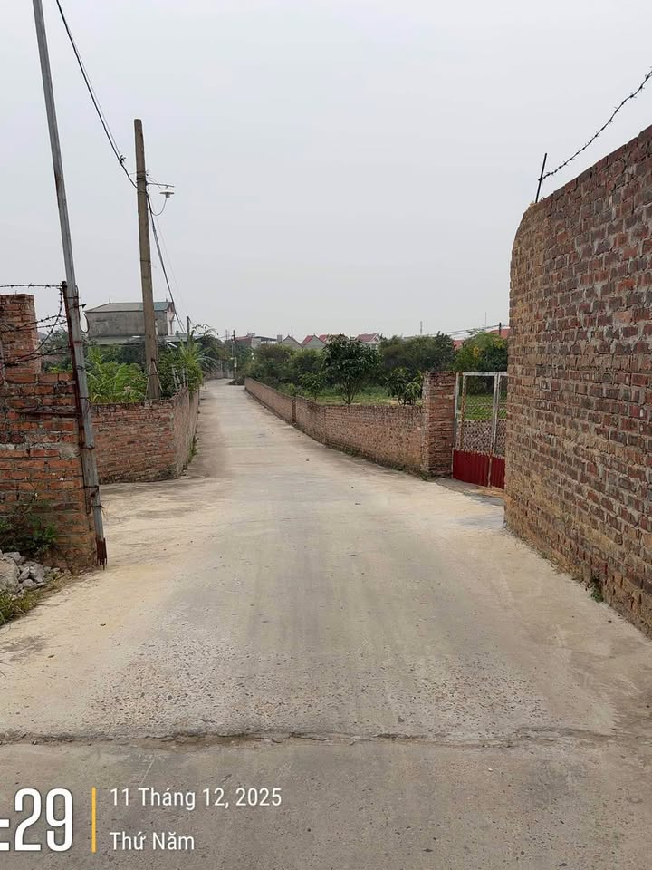 Đất nền thổ cư Đào Viên, Quế Võ, Bắc Ninh 120m² giá 1 tỷ - Đầu tư sinh lời ngay!