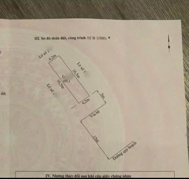 Đất TDC Điểm 4 Đằng Hải 69m² giá 4.426 tỷ - Khu dân cư đông đúc, vị trí thuận lợi!