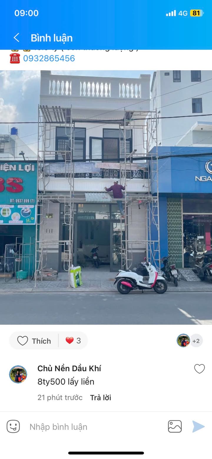 Nhà mặt tiền đường Trần Nam Phú, quận Ninh Kiều, 117m² - Kinh doanh thuận lợi!