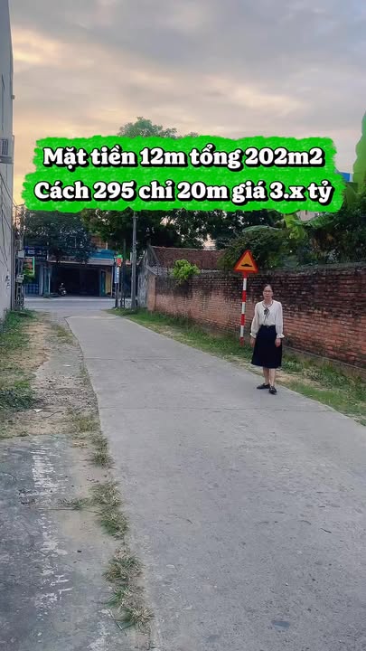 Đất nền Hiệp Hòa Bắc Giang 202m² giá 3 tỷ - Cơ hội đầu tư hiếm có!