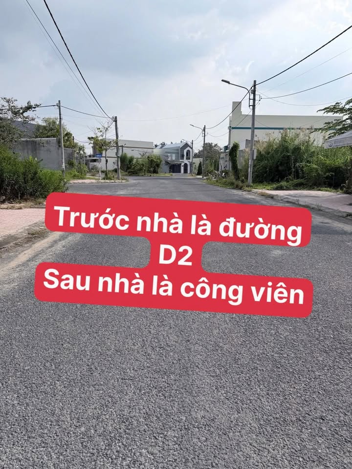 Nhà mới 166m² trên trục chính D2, Vĩnh Long - Phong thủy tốt, vào ở ngay!