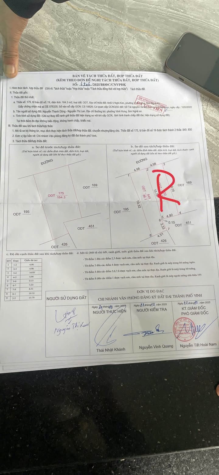 Đất xóm 5 Nghi Kim 86m² giá 1.5 tỷ - Đường 4m, hướng Tây Bắc