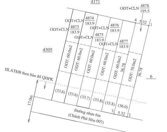 Đất nền Chánh Phú Hòa 180m² giá 1 tỷ - Sổ đỏ chính chủ