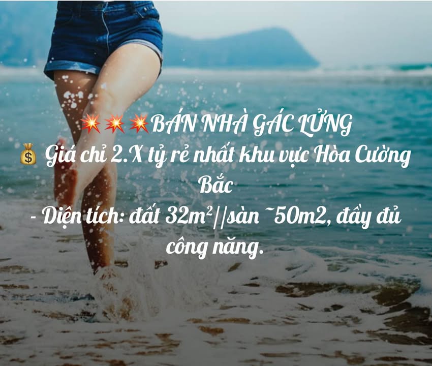 Nhà gác lửng Núi Thành Đà Nẵng 32m² giá chỉ 2.x tỷ - Cơ hội vàng cho gia đình trẻ!