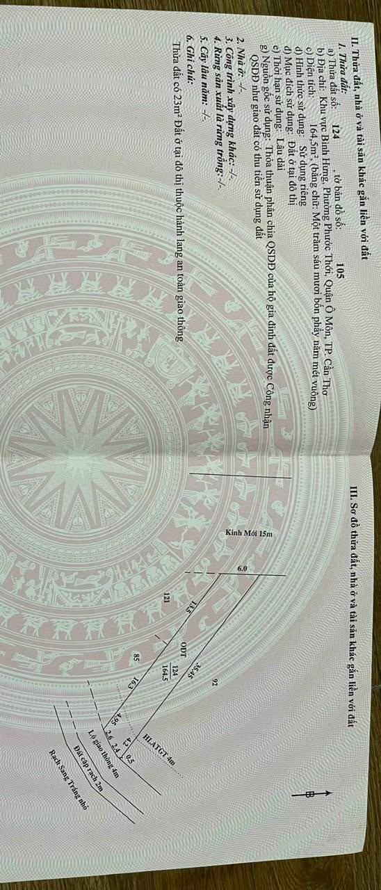 Bán khu nghỉ dưỡng Phước Thới, Cần Thơ 1.678,5m² giá 4,5 tỷ - Sẵn sàng cho gia đình bạn!