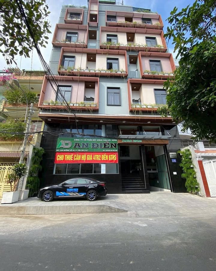 Căn hộ dịch vụ mặt tiền đường Số 45, Tân Quy, quận 7 - Đầu tư sinh lời tuyệt vời!