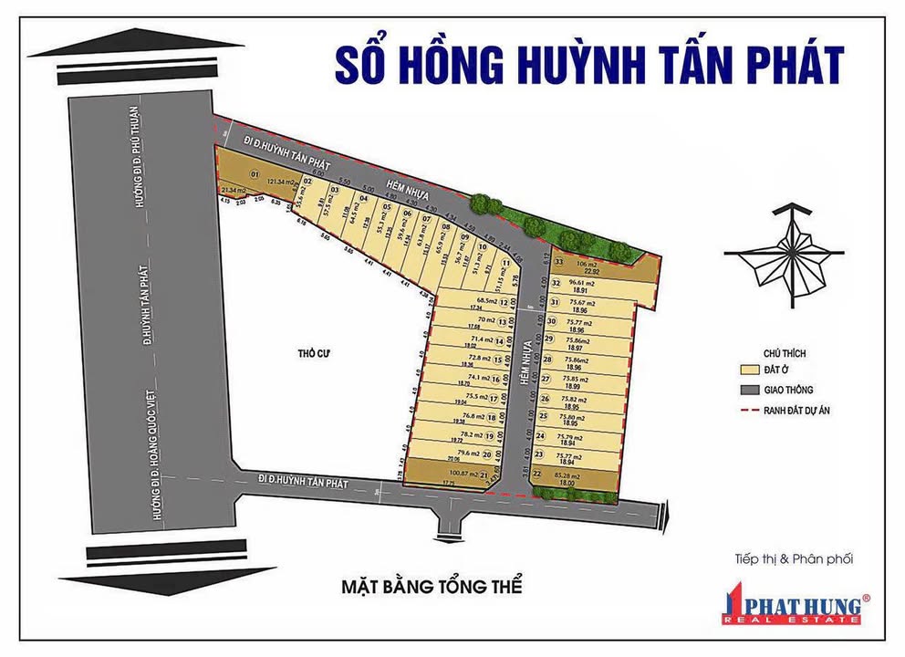 Đất góc hẻm 1387/11 Huỳnh Tấn Phát, Quận 7 giá 12.5 tỷ - Sổ hồng riêng, xe hơi quay đầu!