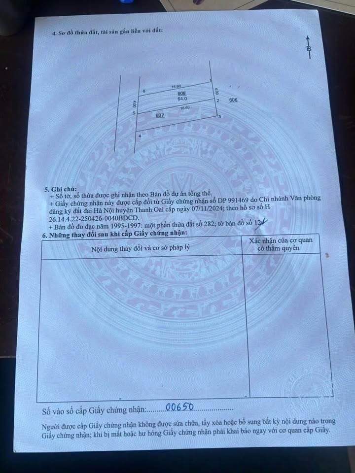 Đất nền Cao Viên, Thanh Oai 64m² giá 6.4 tỷ - Đầu tư sinh lời ngay!