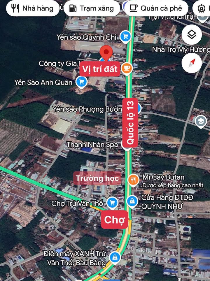 Đất nền Trừ Văn Thố Bàu Bàng 170m² giá 800 triệu - Đầu tư sinh lời lý tưởng!