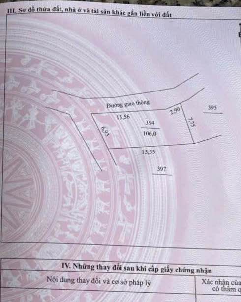 Đất 2 mặt tiền Phường Tân Thành 106m² giá 900 triệu - Đầu tư sinh lời tiềm năng!