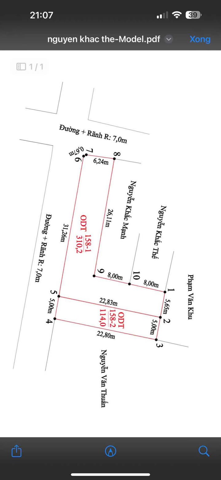 Đất nền Bạch Đằng, Thủy Nguyên 114m² - Đầu tư sinh lời hấp dẫn!