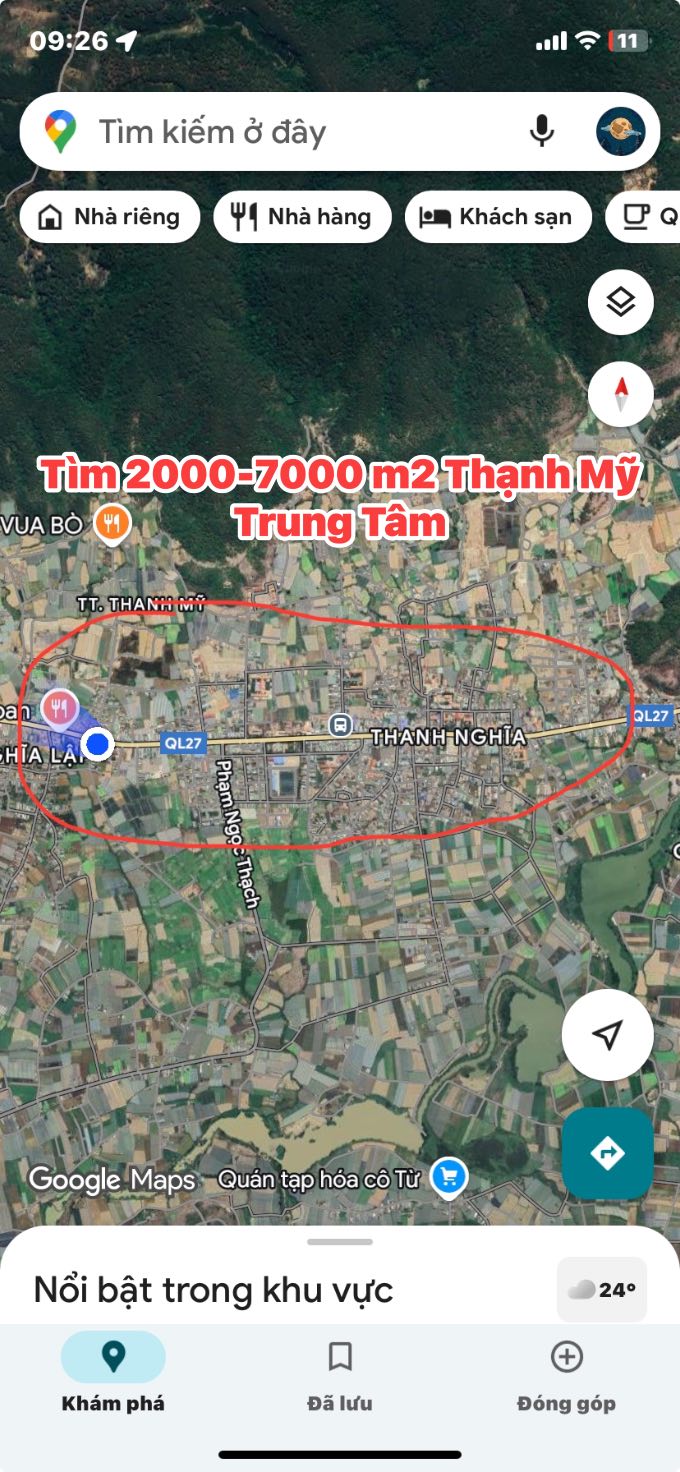 Đất nền Thạnh Mỹ Trục 7000m² - Cơ hội đầu tư hấp dẫn!