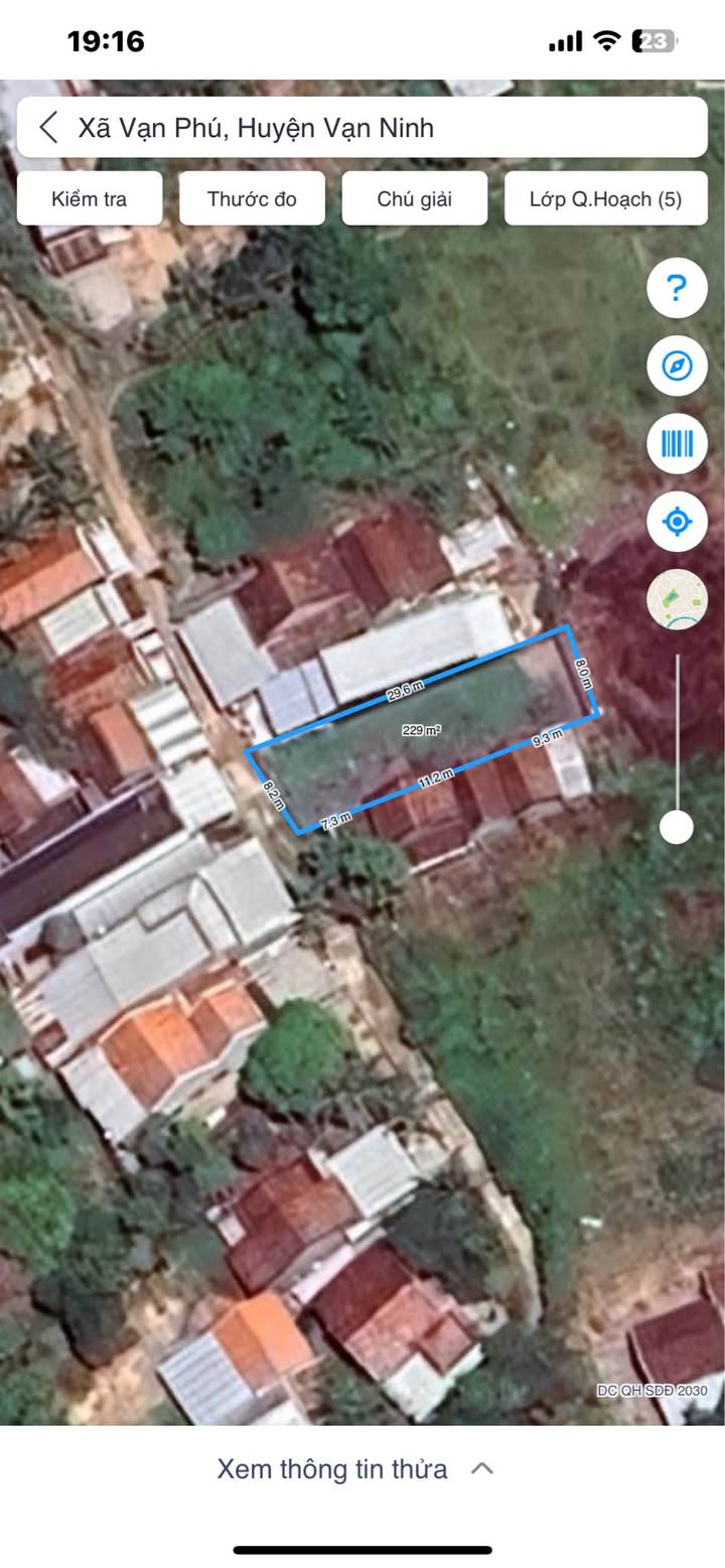 Đất thổ cư Vạn Phú, Vạn Ninh 228m² giá 650 triệu - Đầu tư sinh lời ngay!