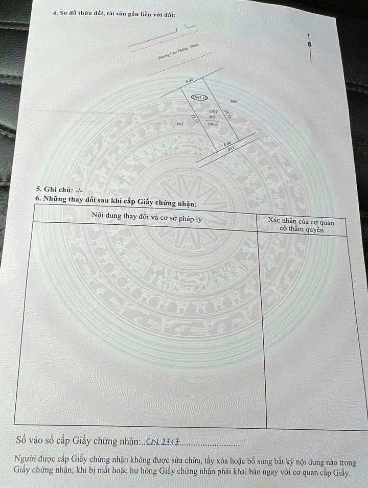 Mặt tiền Cao Thắng Đồng Hới 190m² giá 3.4 tỷ - Cơ hội đầu tư sinh lời!