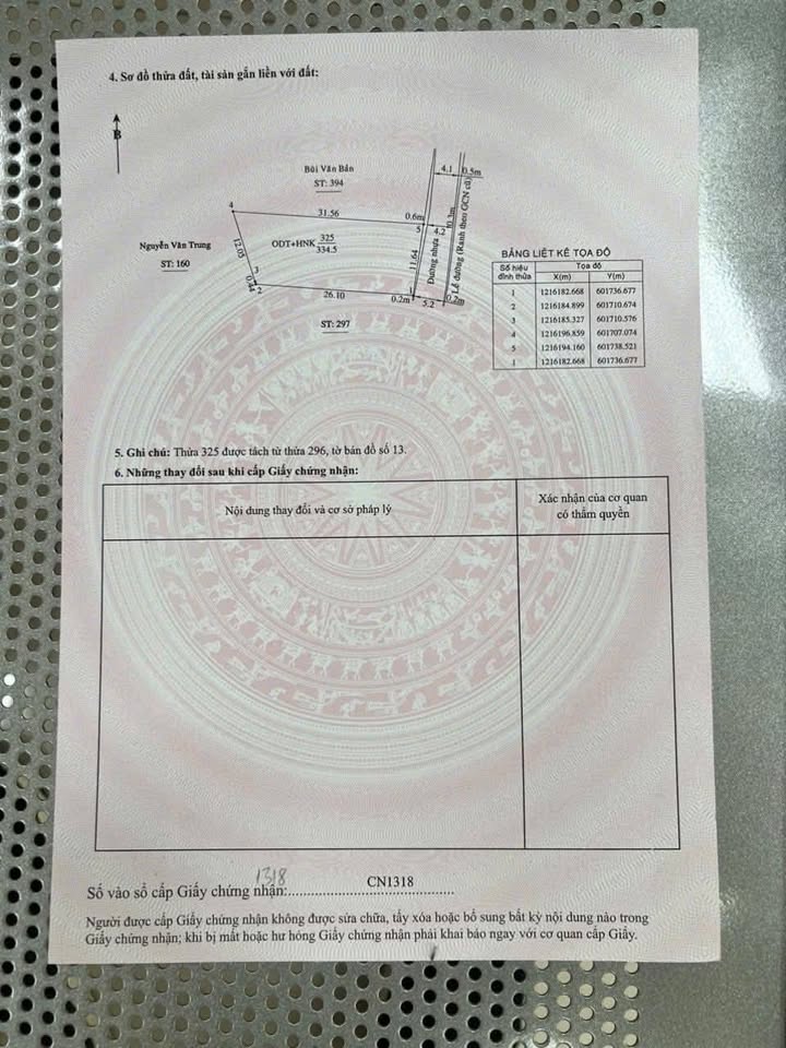 Bán đất Phú Lợi Thủ Dầu Một 520m² giá 3.12 tỷ - Pháp lý rõ ràng, đầu tư sinh lời!