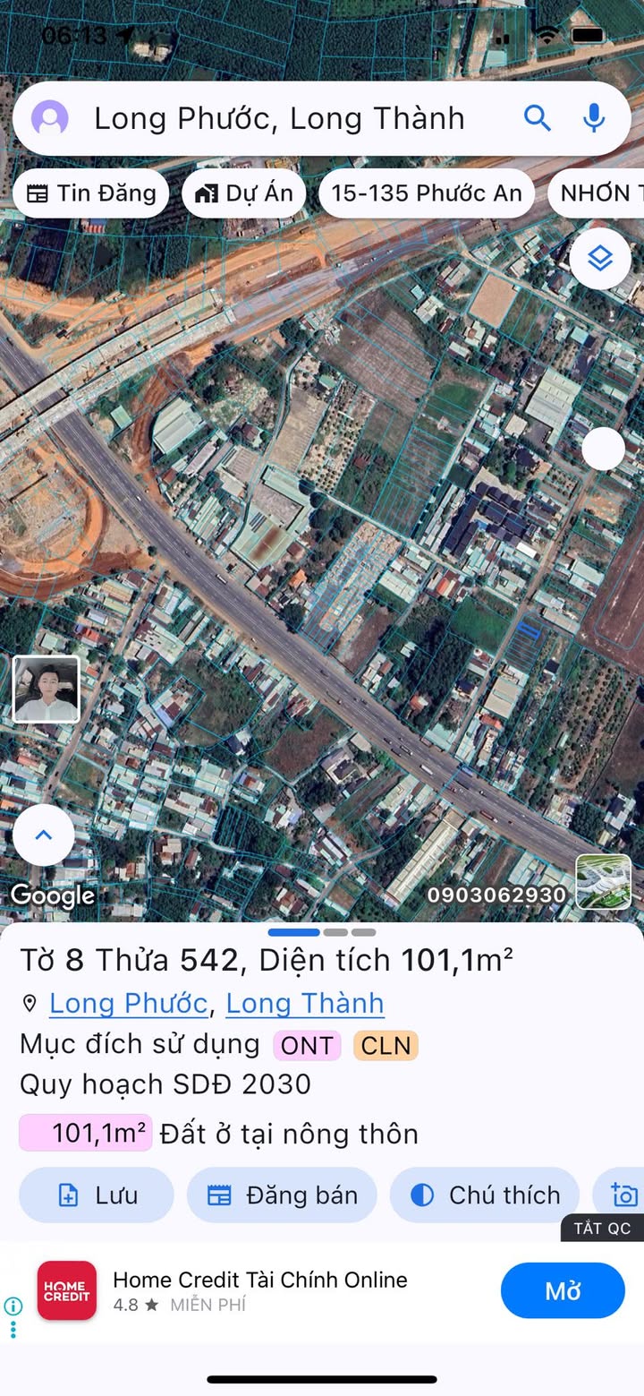 Đất nền Long Phước 101m² giá thỏa thuận - Đầu tư sinh lời hấp dẫn!