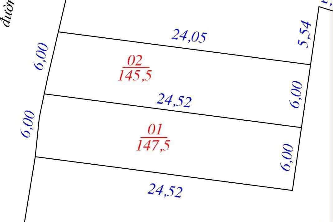 Đất nền Nam Giang 145.5m² - Gần khu công nghiệp VSIP chỉ 10 phút