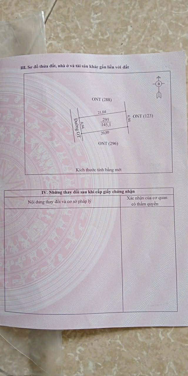 Đất nền xóm 1 – Diễn Thịnh 145m² giá 2 tỷ - Vị trí đẹp, tiềm năng đầu tư!