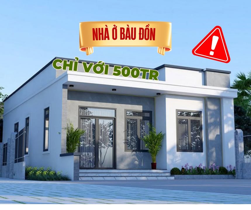 Nhà riêng Bàu Đồn 105m² giá 990 triệu - Sẵn sàng vào ở ngay!