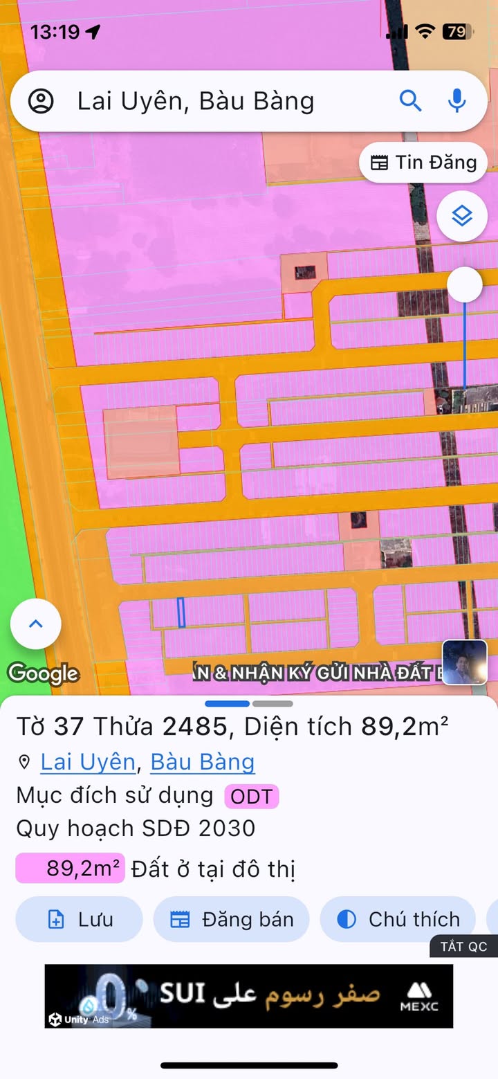 Đất nền KDC Đức Phát Bàu Bàng 89m² giá 820 triệu - Đầu tư sinh lời cao!