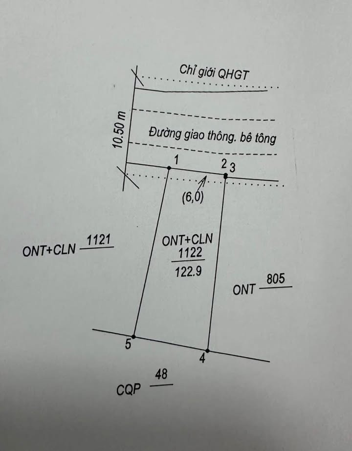 Đất nền Lộc Ninh 108m² giá thỏa thuận - Mặt tiền đường Trần Táo rộng rãi