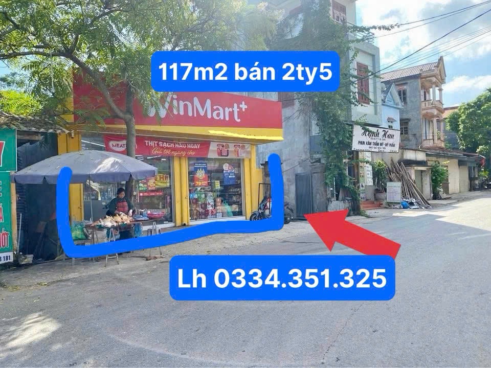 Đất nền bán gấp tại Bắc Từ Liêm 117m² giá 2.5 tỷ - Vị trí đắc địa cho kinh doanh