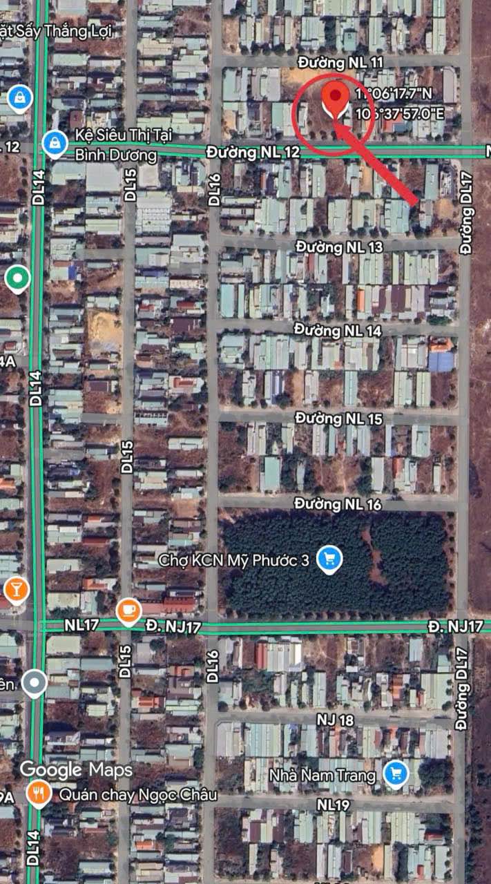 Đất nền Bến Cát Bình Dương 300m² giá 6 tỷ - Vị trí đẹp kinh doanh thuận lợi!