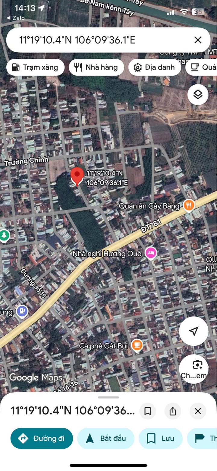 Đất thổ cư Bàu Năng 173.18m² giá thỏa thuận - Cơ hội đầu tư tốt!