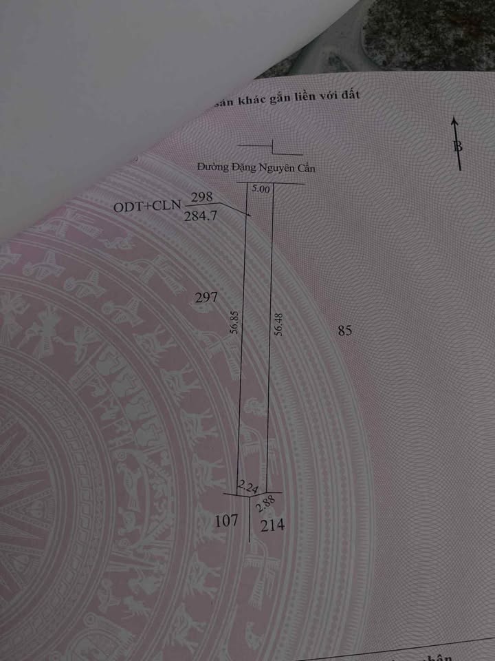 Đất nền mặt tiền Đặng Nguyên Cẩn, Thống Nhất, 285m² - Giá chỉ 700 triệu