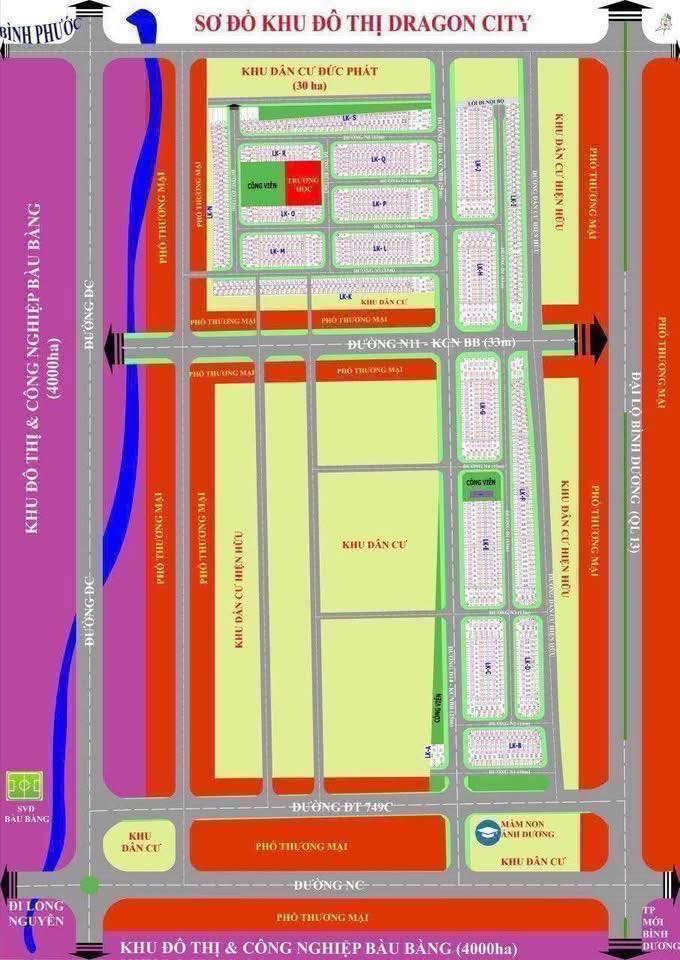 Đất nền Khu Dân Cư Tuấn Điền Phát 3 Bàu Bàng 80m² giá 700 triệu - Sổ đỏ chính chủ sẵn sàng công chứng