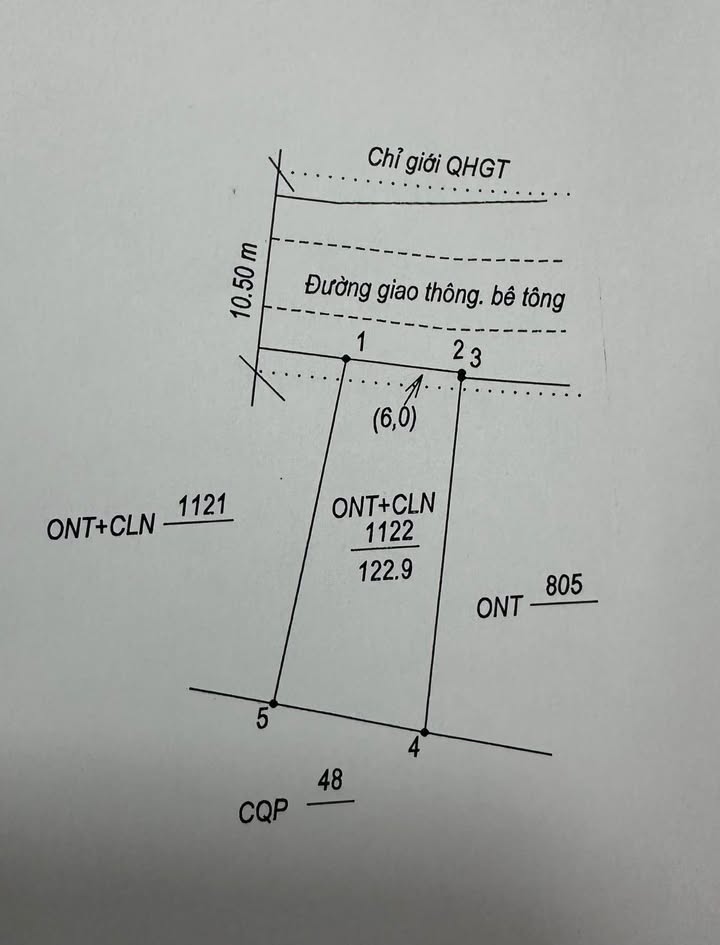 Đất nền Lộc Ninh Đồng Hới 108m² giá 1.55 tỷ - Cơ hội đầu tư hấp dẫn!