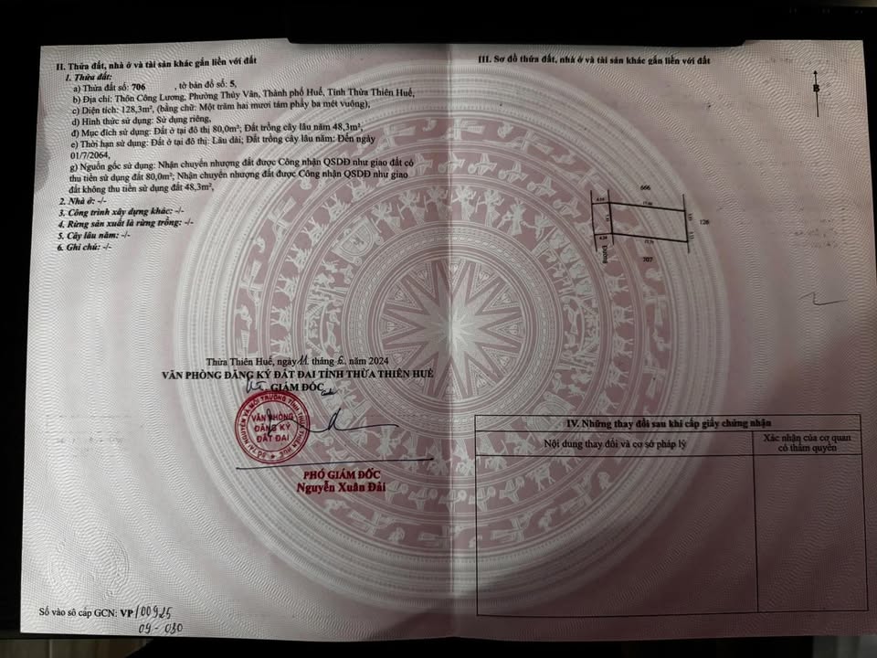 Đất chính chủ Thủy Vân 127m² giá thỏa thuận - Cơ hội đầu tư hấp dẫn!