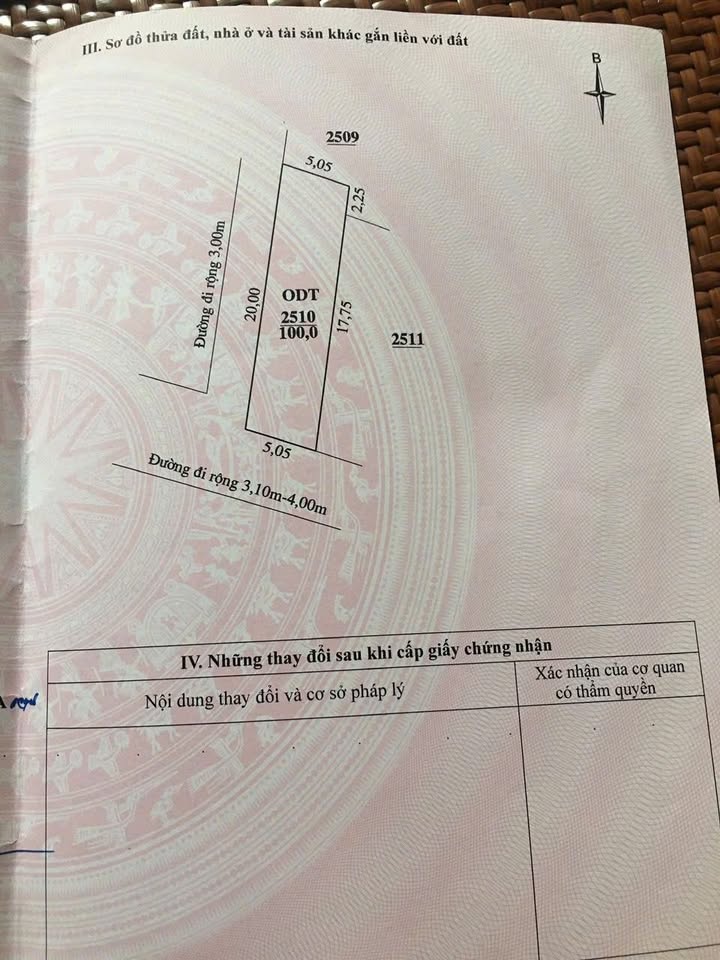 Đất thổ cư 100m² tại Sầm Sơn, Thanh Hóa - Giá cực hấp dẫn đầu tư sinh lời!