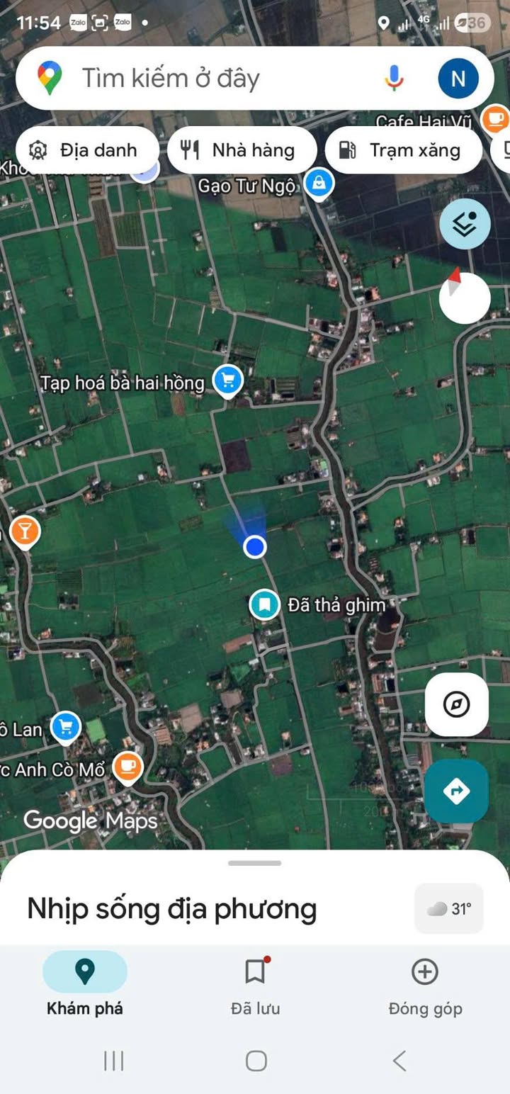 Đất nền 1 mẫu tại An Hòa, Thủ Thừa, Long An giá chỉ 500 triệu - Cơ hội đầu tư hấp dẫn!