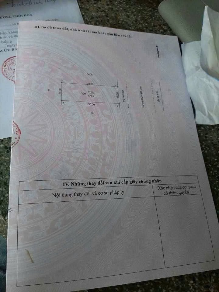 Đất nền 300m² tại đường DL14, phường Mỹ Phước, Bến Cát - Đầu tư sinh lời ngay!