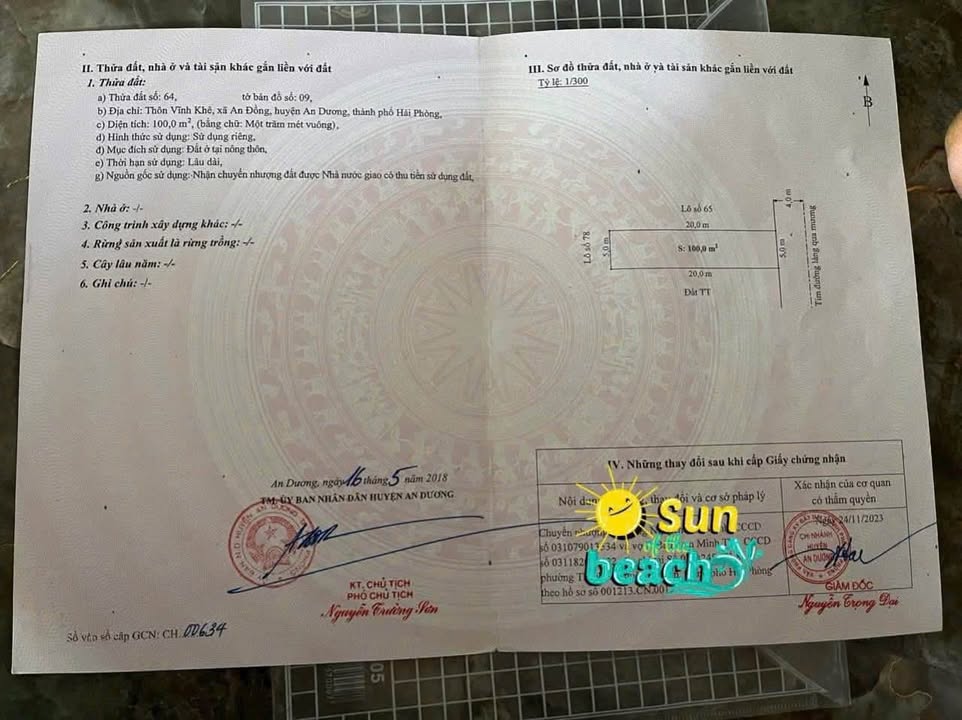 Đất nền lô góc 100m² đường Vĩnh Khê, An Đồng chỉ 4 tỷ - Đầu tư sinh lời ngay!